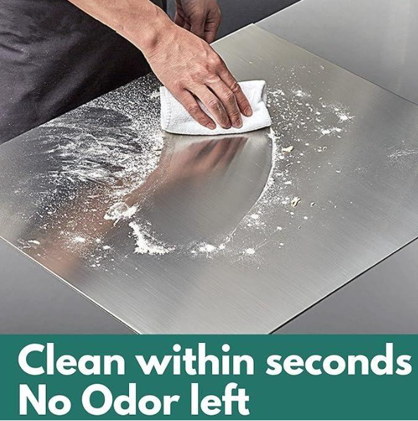 Stainless Steel Chopping Board (35x31cm)