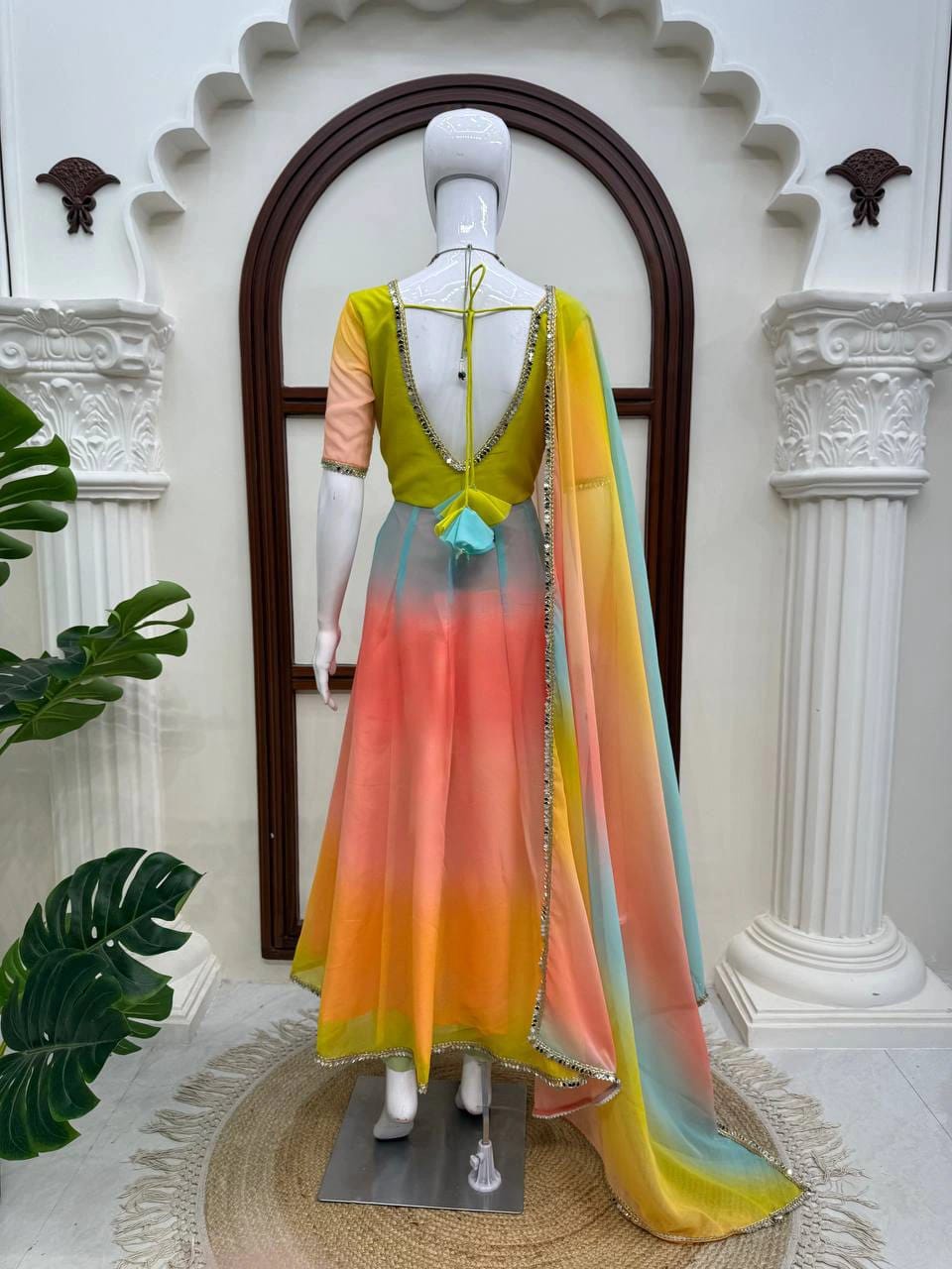 Elegant 3-Piece Anarkali set