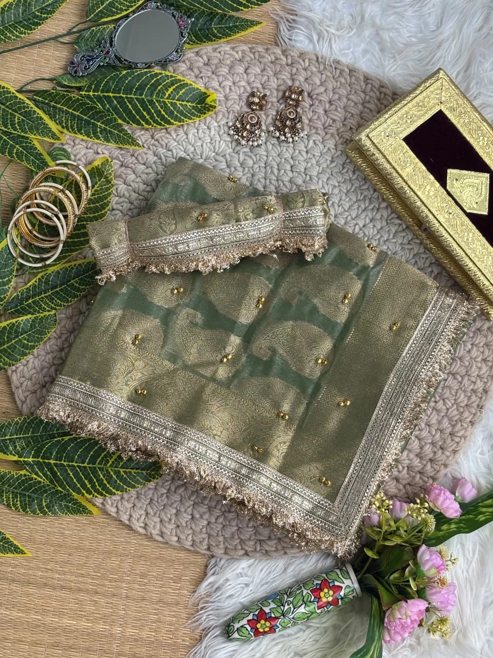 Banarasi Satin Silk Saree
