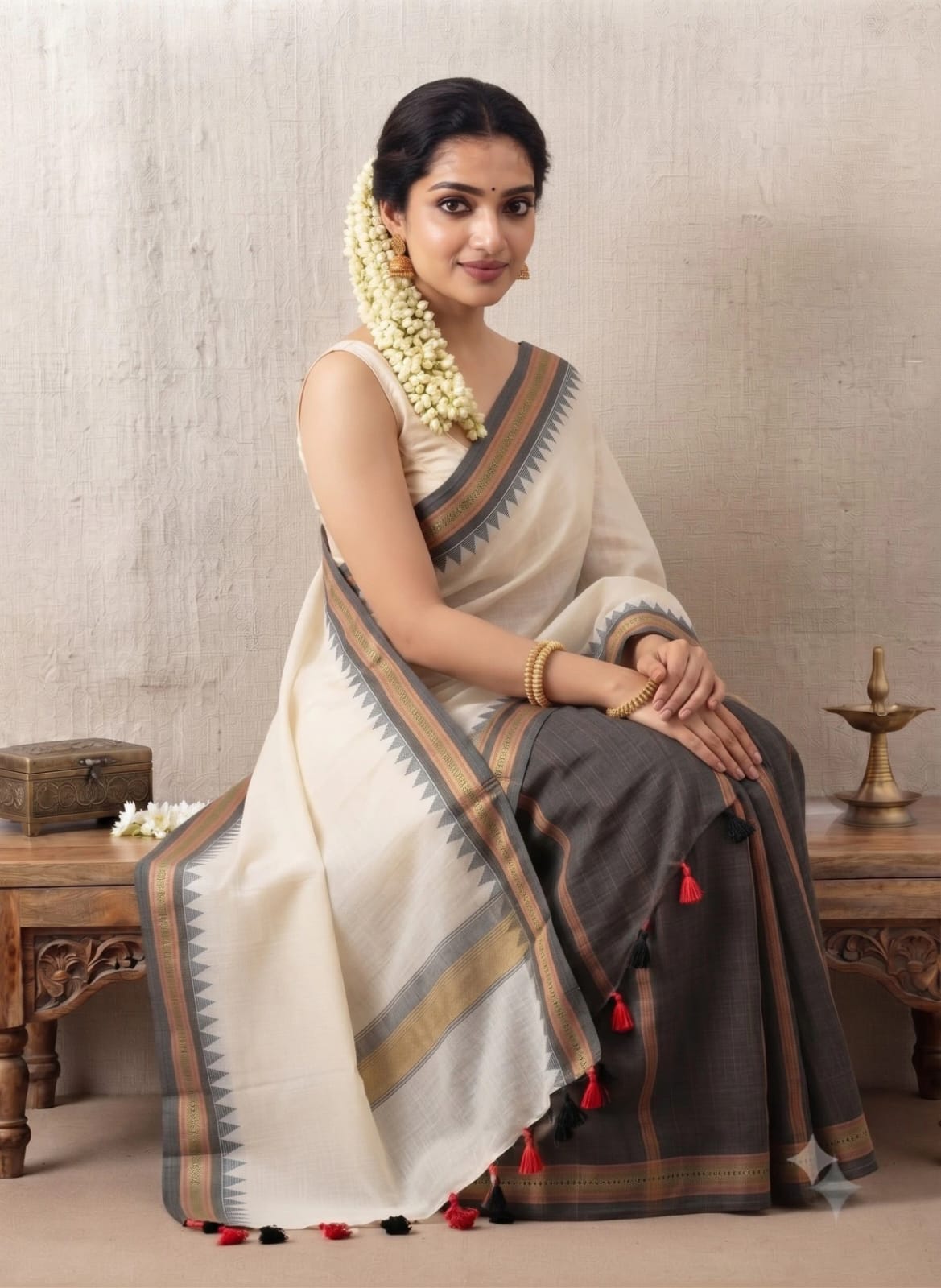 MUL COTTON saree