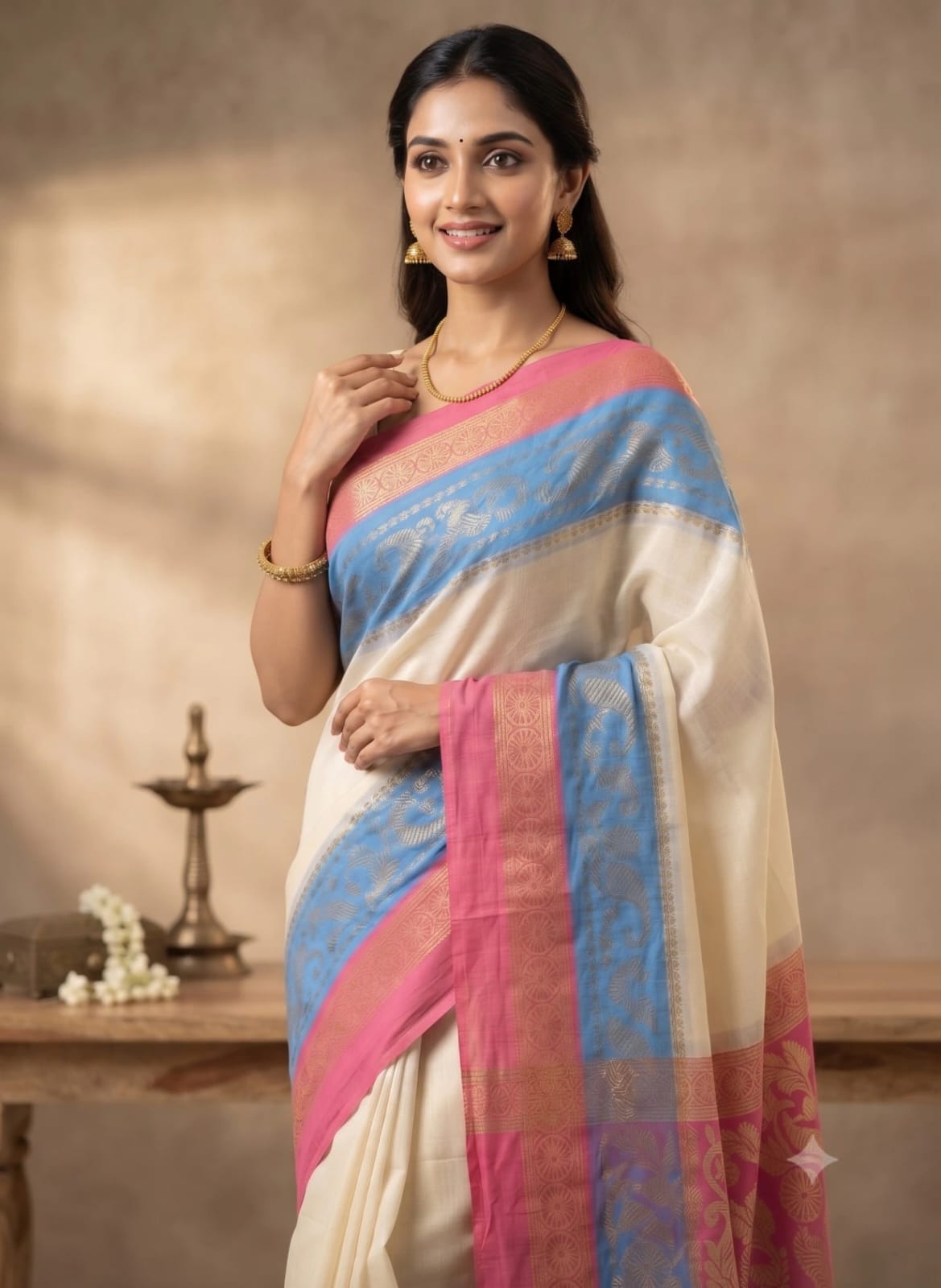 MUL COTTON saree