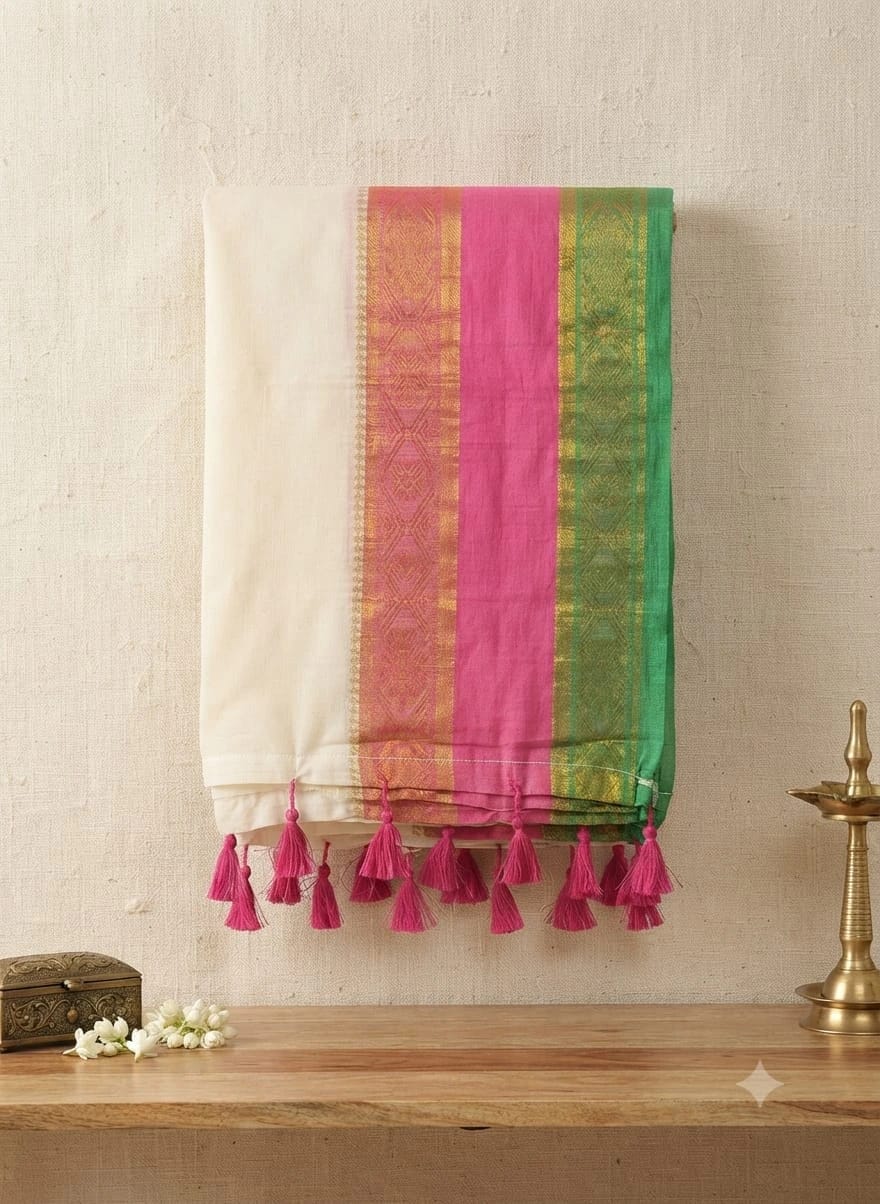 MUL COTTON saree
