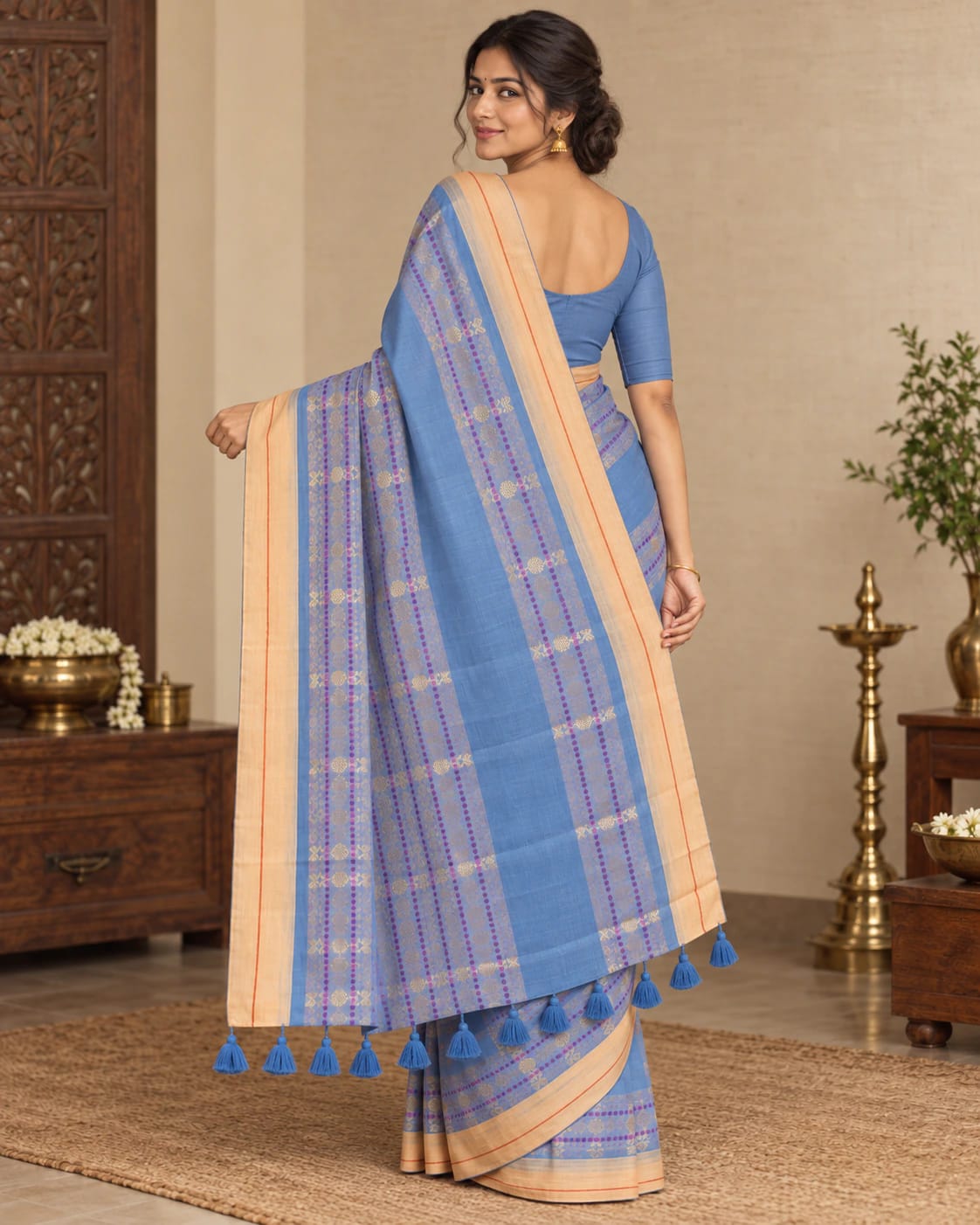 MUL COTTON saree