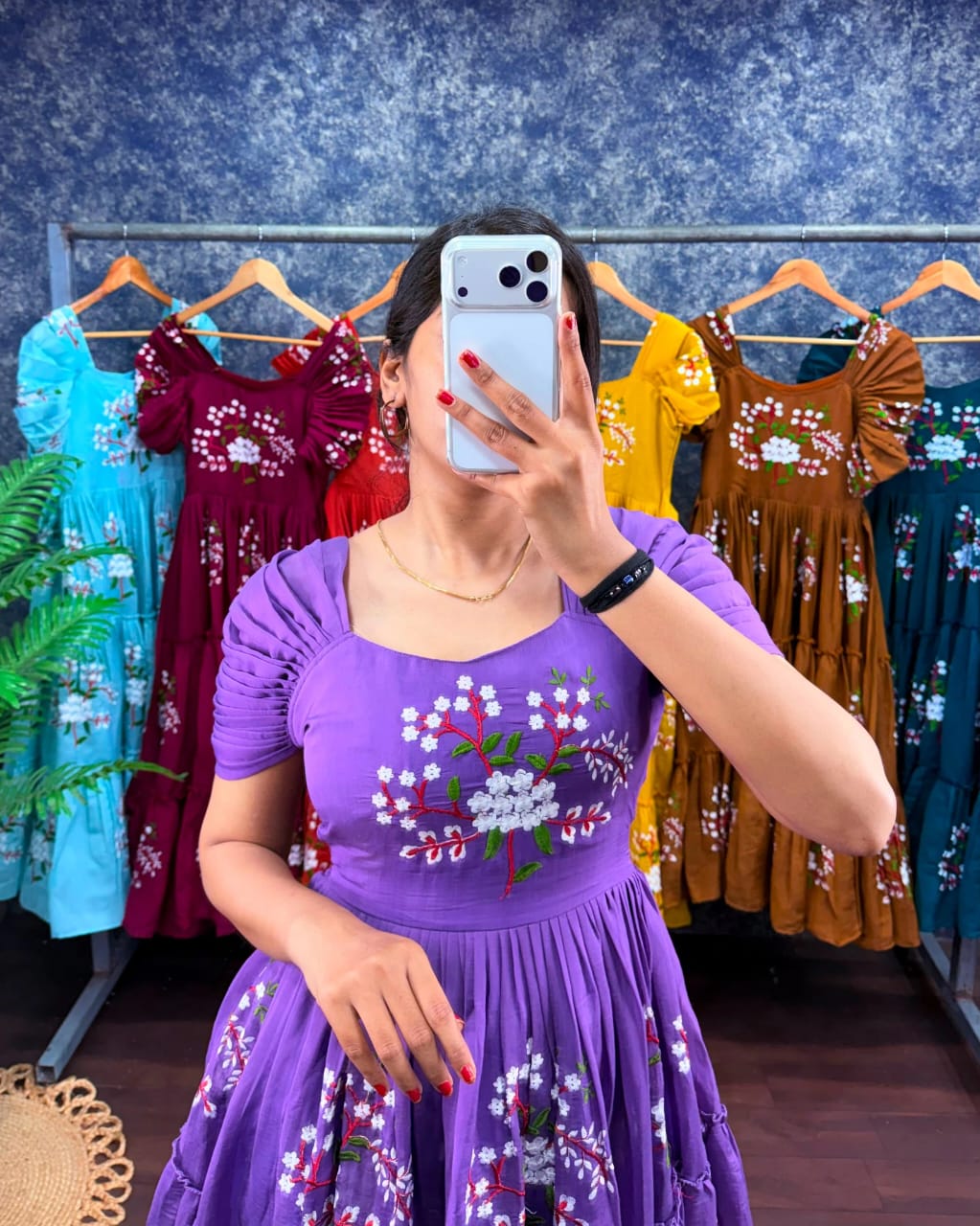 Premium Embroidery Midi