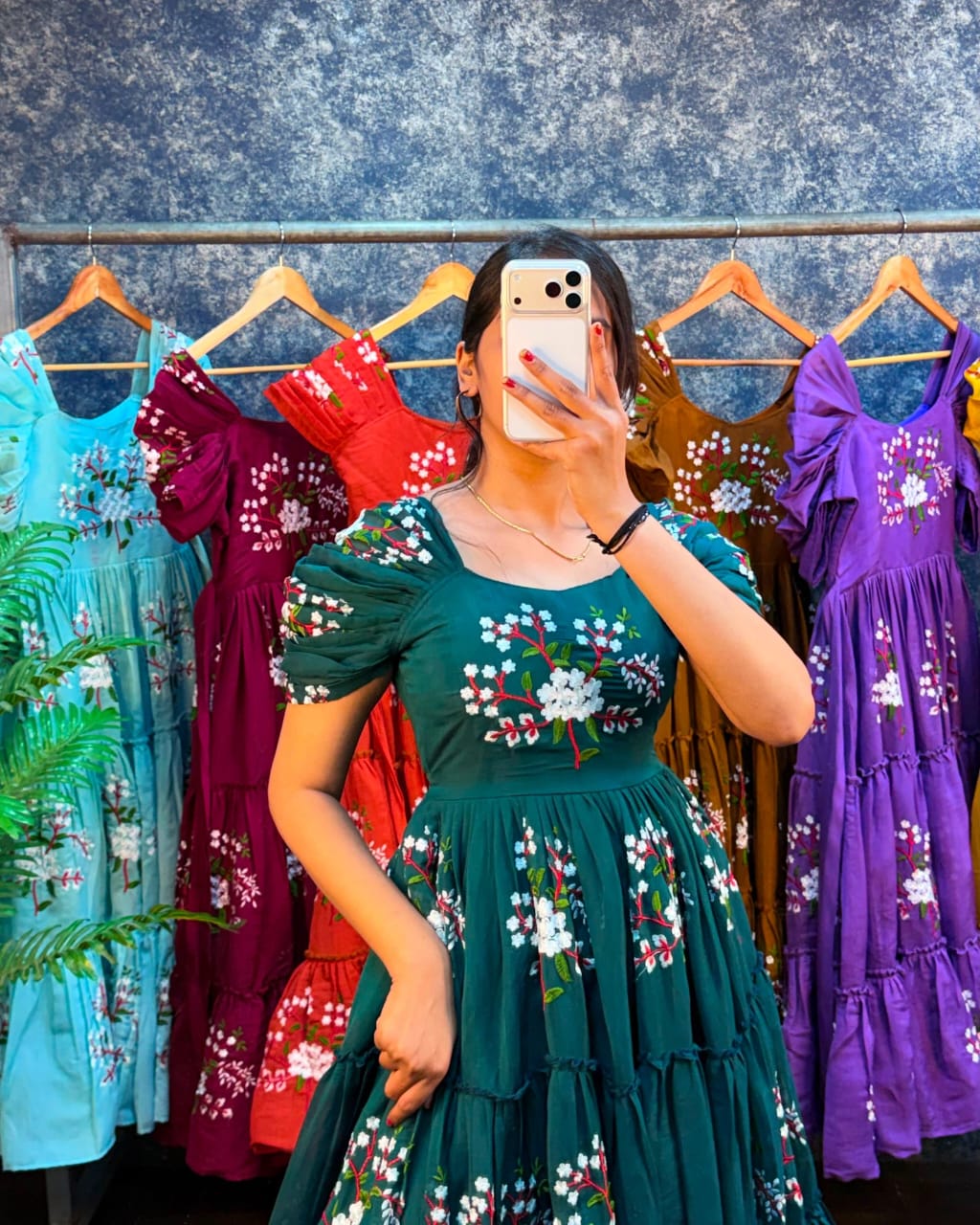 Premium Embroidery Midi